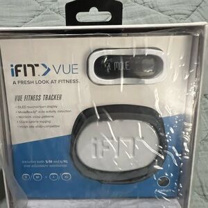 iFit Vue Fitness Tracker with Black Band